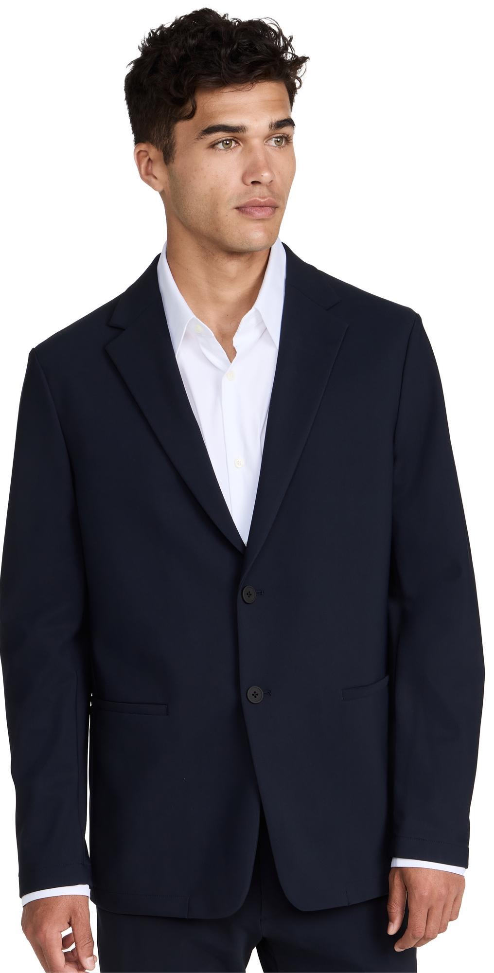 Theory Clinton Blazer in Precision Ponte  - LIGHT MINK - male - Size: 38 Product Image