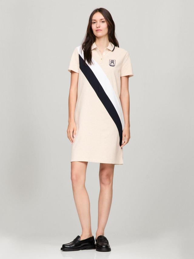 Tommy Hilfiger Women's Banner Stripe Polo Dress Product Image