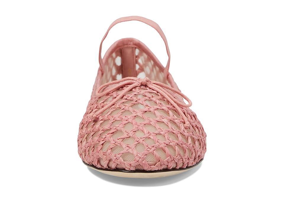 Womens Leonie Raffia Ballet Flats Product Image