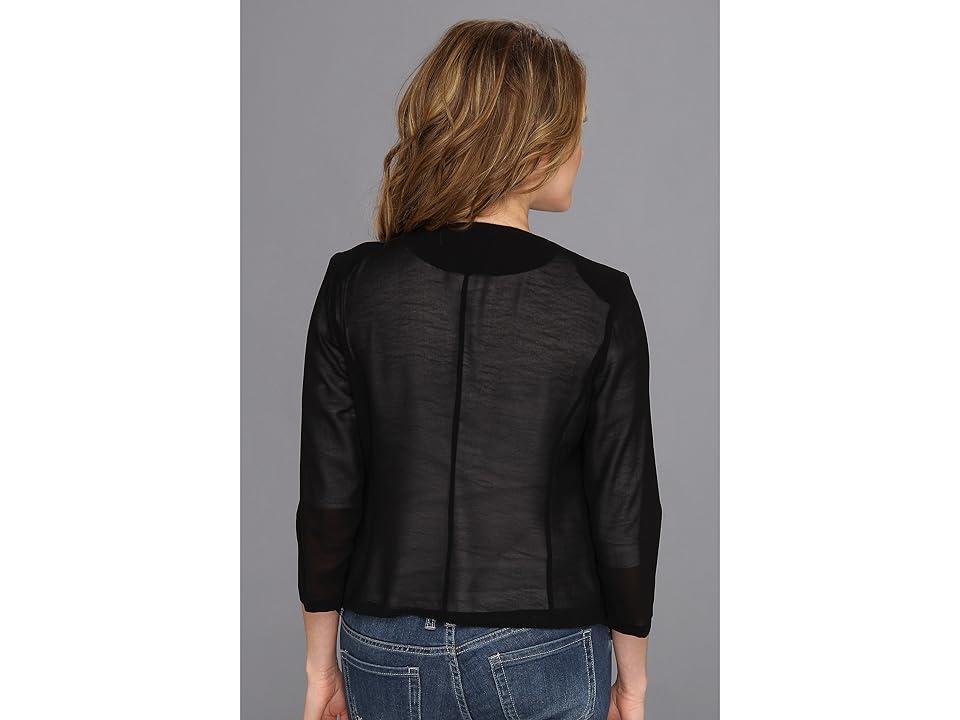 Calvin Klein Cascading Chiffon Cardigan Shrug Product Image