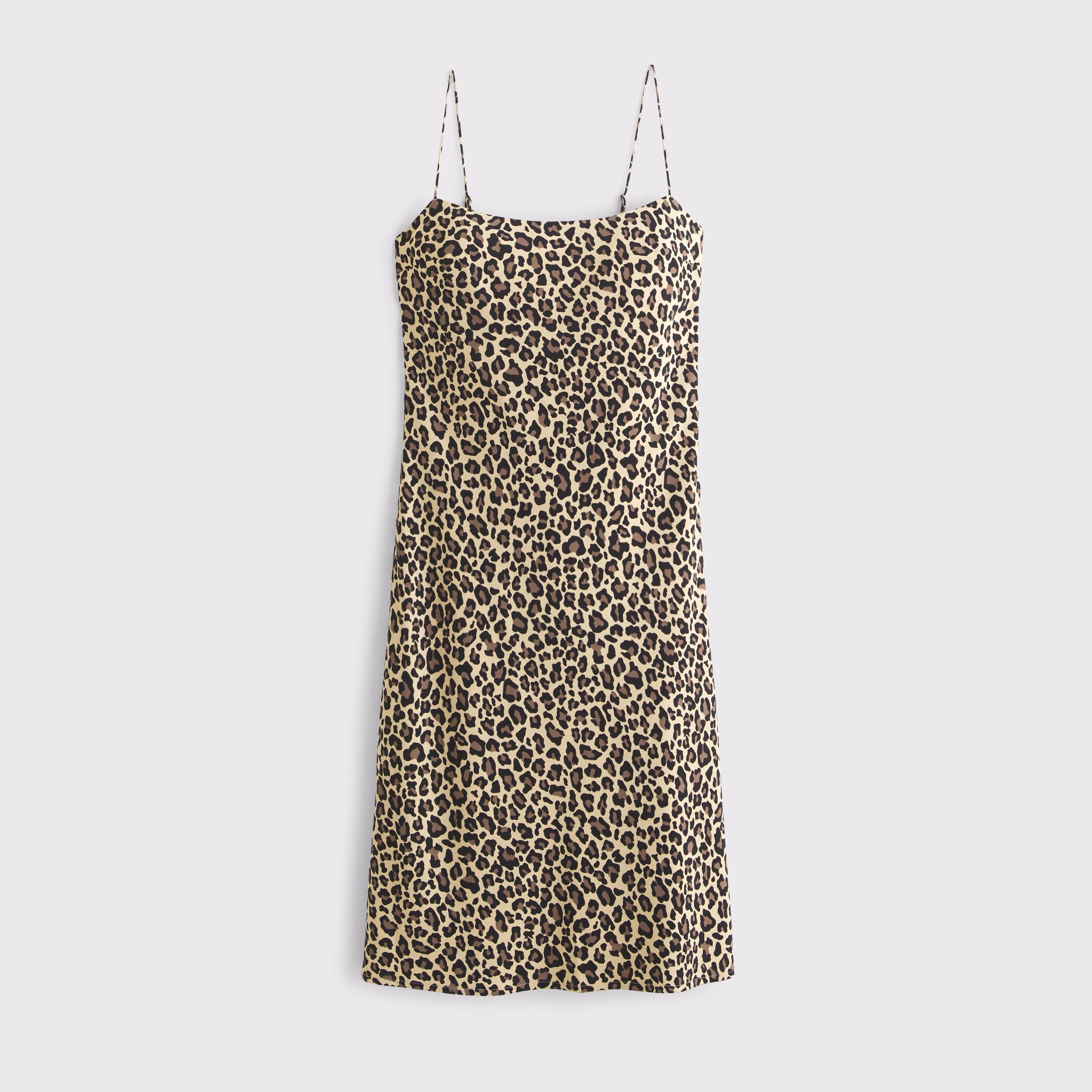 Knee-Length Slip Dress Product Image