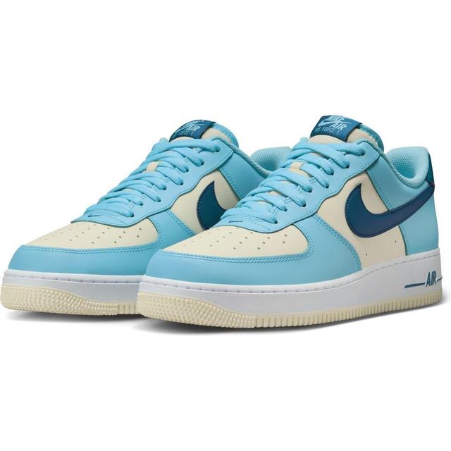 NIKE Air Force 1 '07 Basketball Sneaker In Aquarius Blue/court Blue Product Image