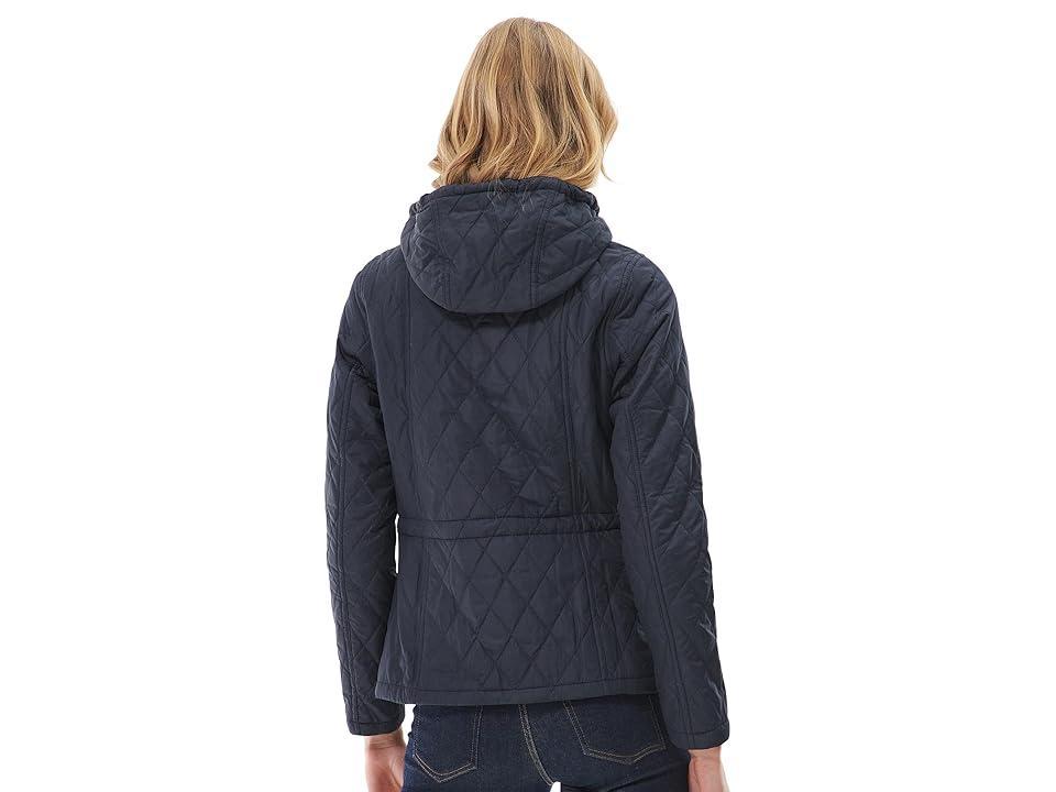 Womens Millfire Quilted Hooded Jacket Product Image