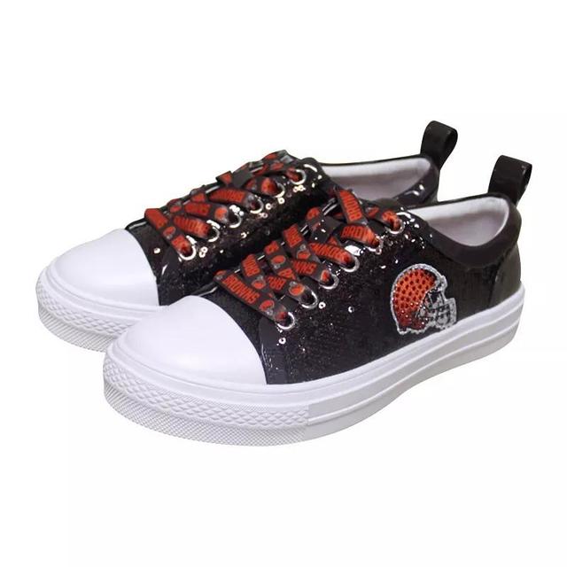 Womens Cuce Cleveland s Team Sequin Sneakers Product Image