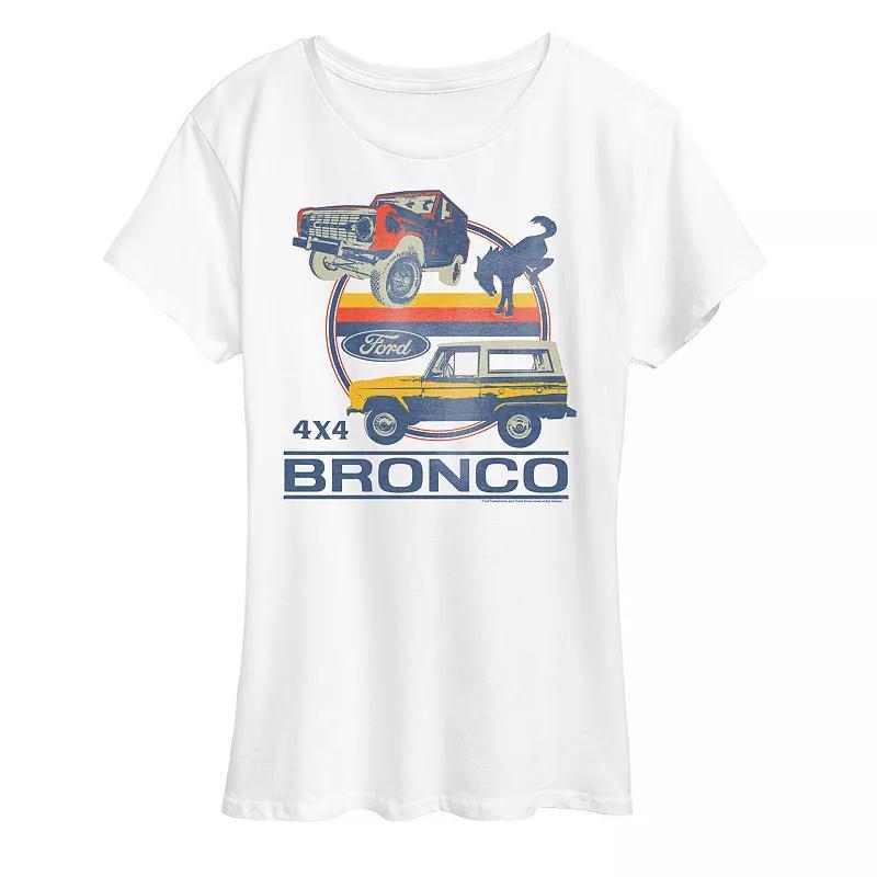 Womens Ford 4X4 Bronco Graphic Tee Product Image