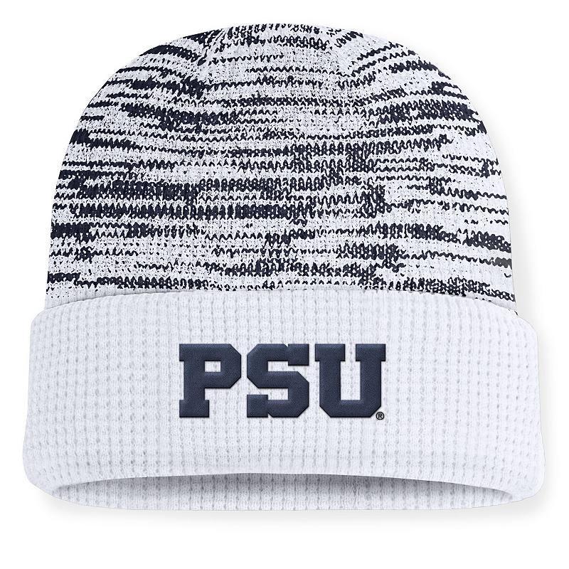 Mens Nike /Navy Penn State Nittany Lions Primetime Terra Cuffed Knit Hat Product Image