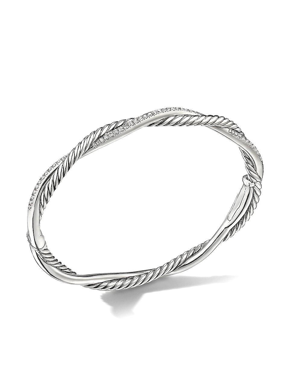 Womens Petite Infinity Bracelet in Sterling Silver Product Image