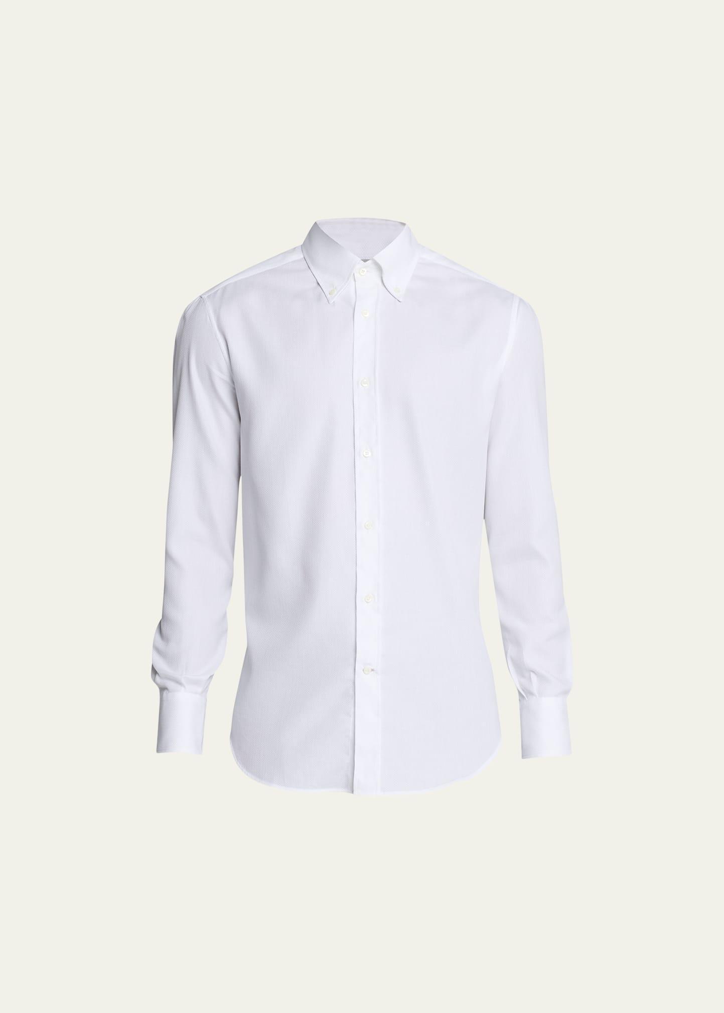 Mens Hollywood Glamour Oxford Dress Shirt Product Image