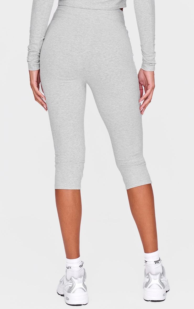 Ash Grey Sculpt Pedal Pusher Leggings Product Image