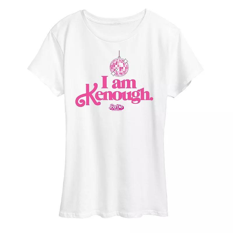 Womens Barbie The Movie Kenough Disco Graphic Tee, Girls Product Image