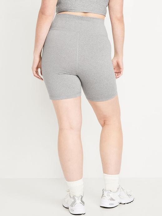 Extra High-Waisted CloudComfy Biker Shorts -- 6-inch inseam Product Image