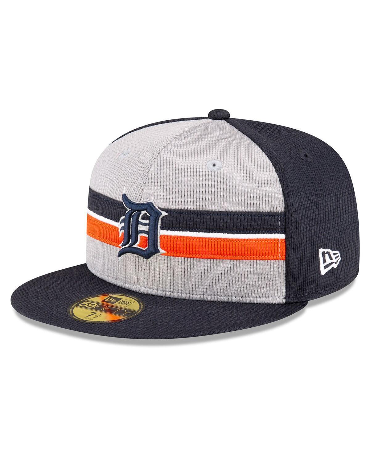 Mens New Era Gray Detroit Tigers 2024 Batting Practice 59FIFTY Fitted Hat Product Image