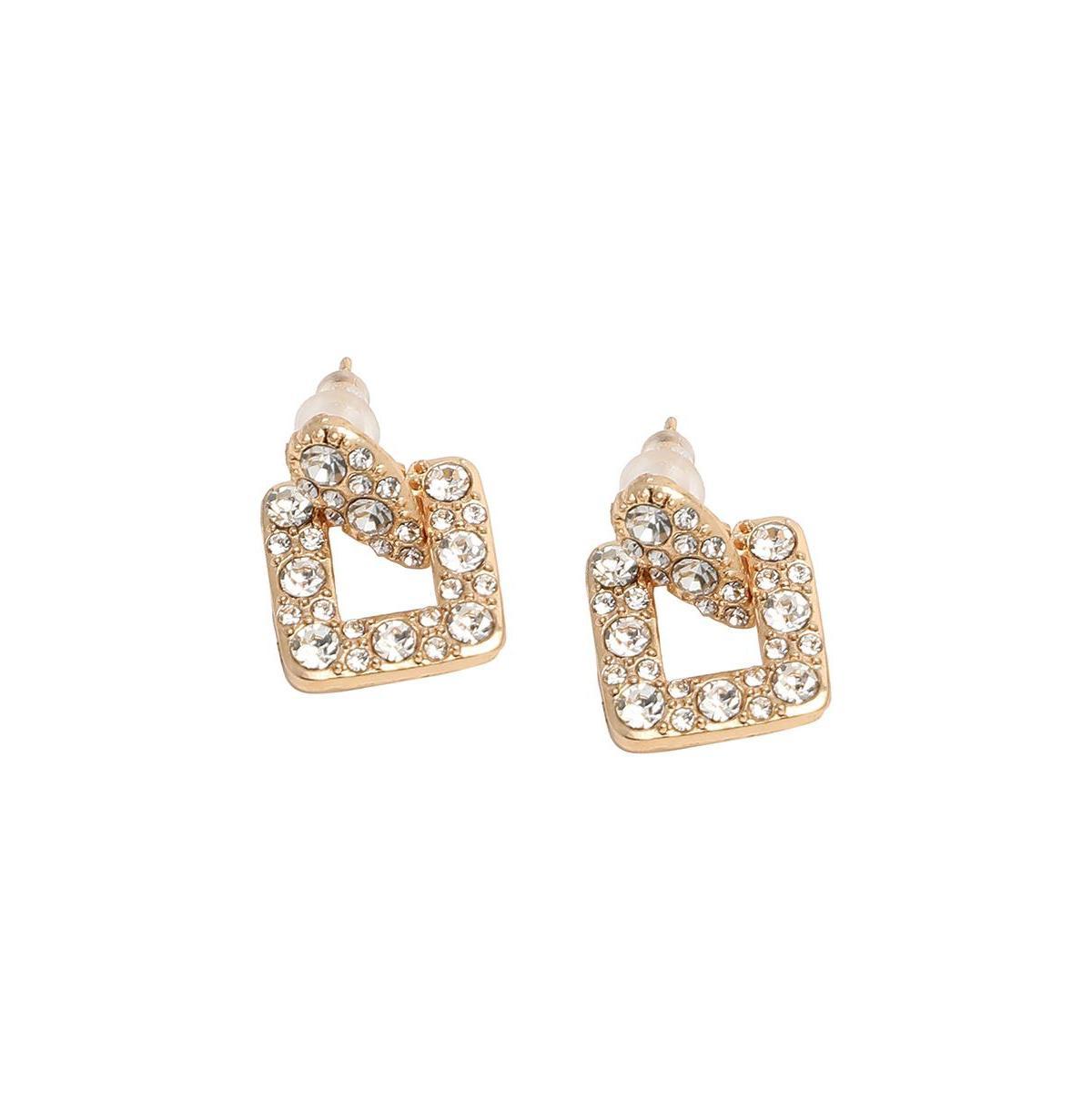 Sohi Womens Embellished Drop Earrings Product Image