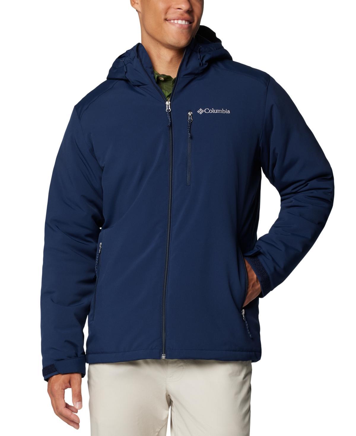 Mens Columbia Gate Racer II Midweight Hooded Soft Shell Jacket Product Image