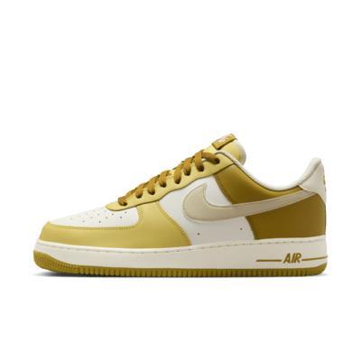 Nike Mens Air Force 1 Low - Shoes Beige/Bronze Product Image