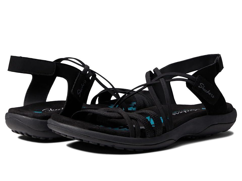 SKECHERS Reggae Slim - Takes Two Black) Women's Sandals Product Image