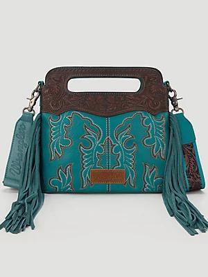 Tooled Fringe Cross Body Bag | Women's ACCESSORIES | Wrangler® Product Image