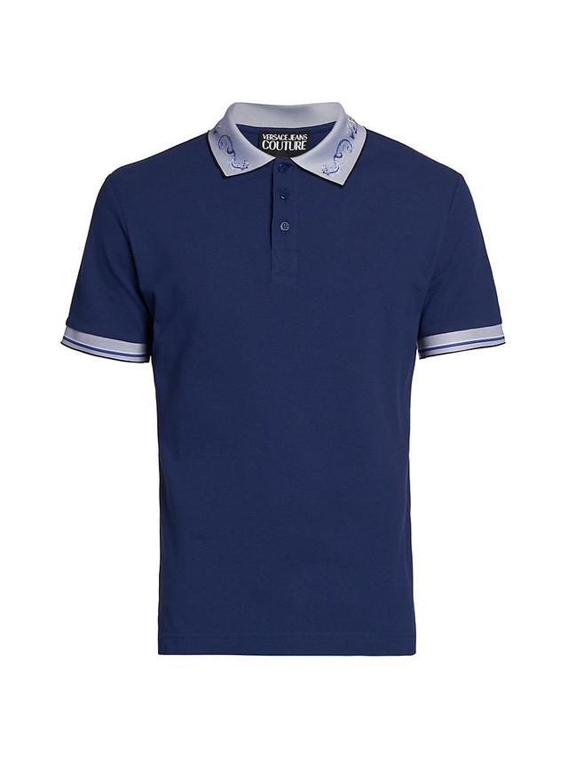 Mens Cotton Polo Shirt Product Image