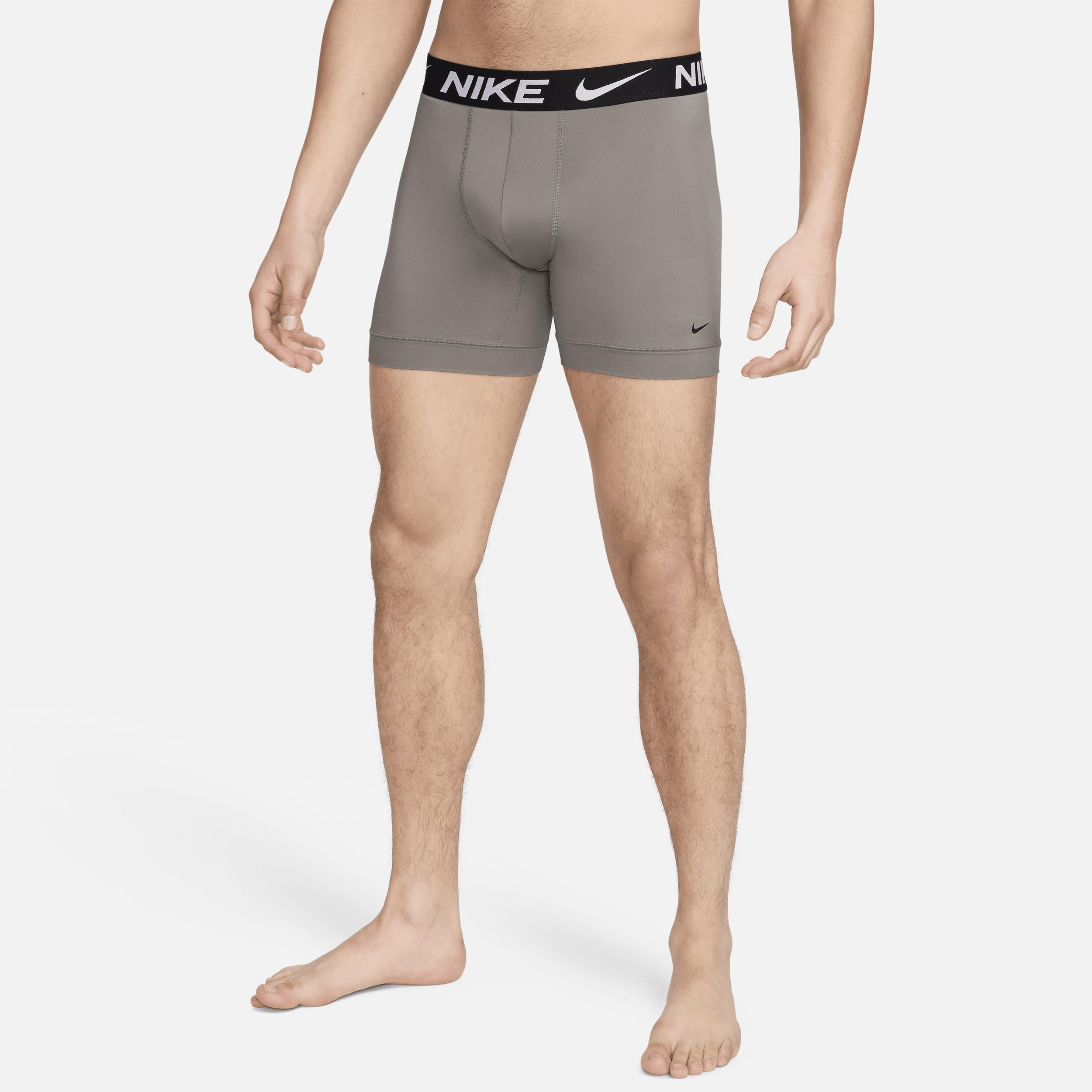 Nike Mens Dri-FIT Essential Micro Boxer Briefs (3-Pack) Product Image