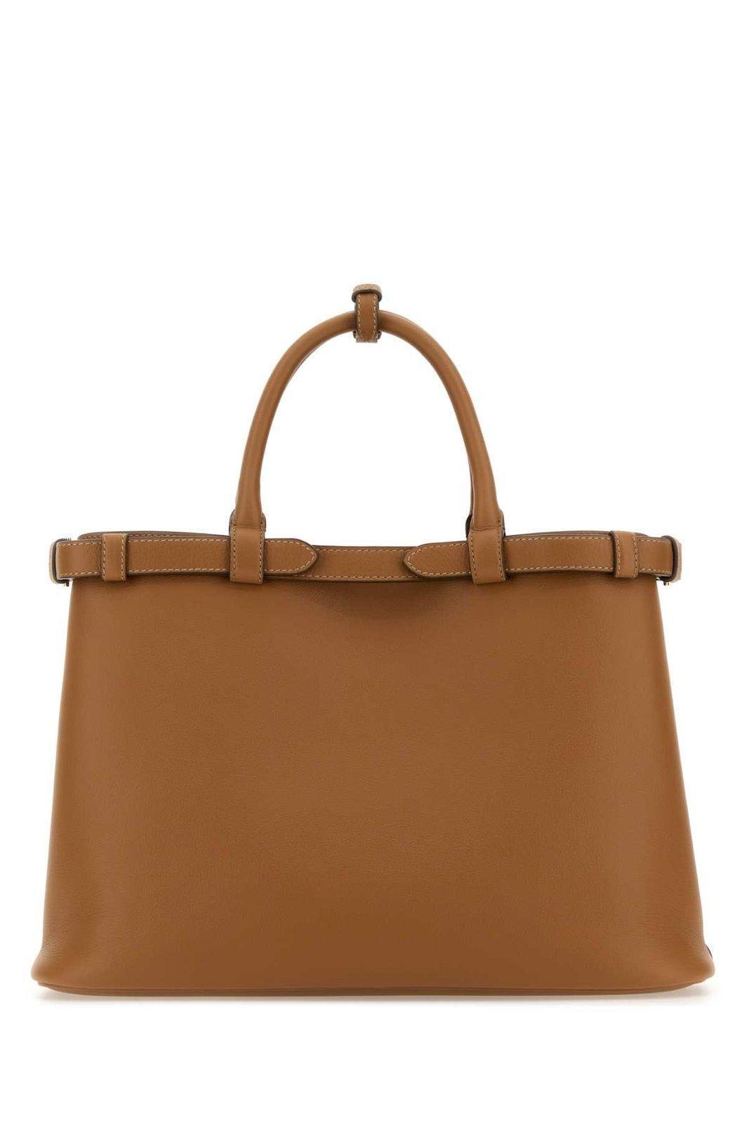 PRADA Logo In Brown Product Image