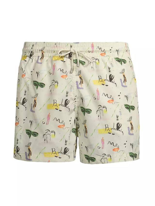 Boheme Graphic Swim Shorts Product Image