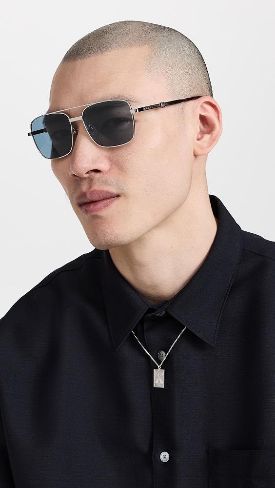 Gucci Rectangular Sunglasses | Shopbop Product Image