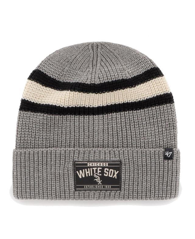 Mens 47 Graphite Chicago White Sox PenobscotCuffed Knit Hat Product Image