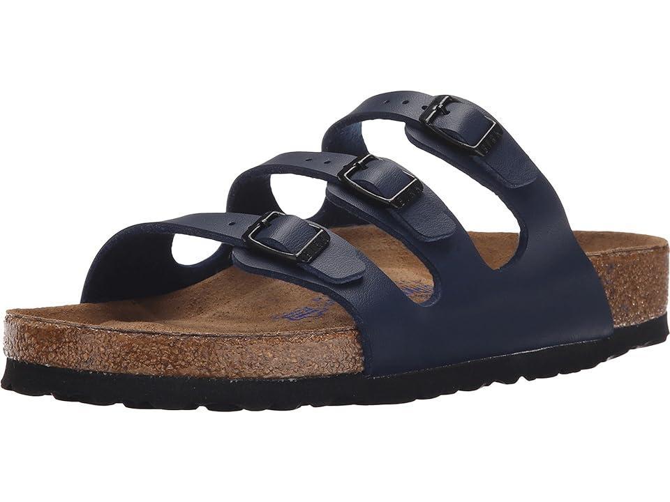 Birkenstock Florida Soft Footbed Birkibuc Sandals for Ladies - Mocha - 42M Product Image