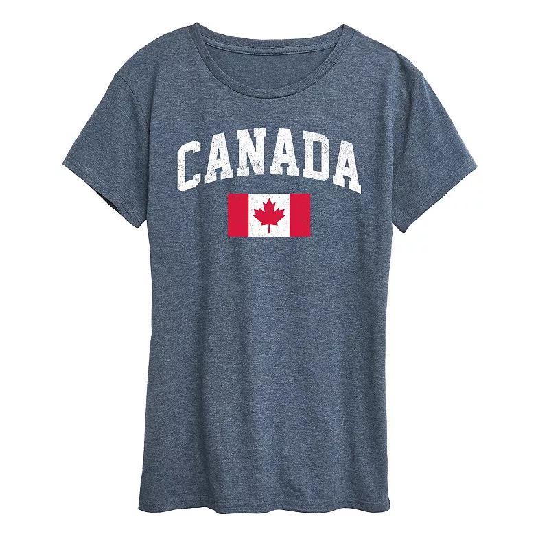 Womens Canada Flag Graphic Tee Product Image