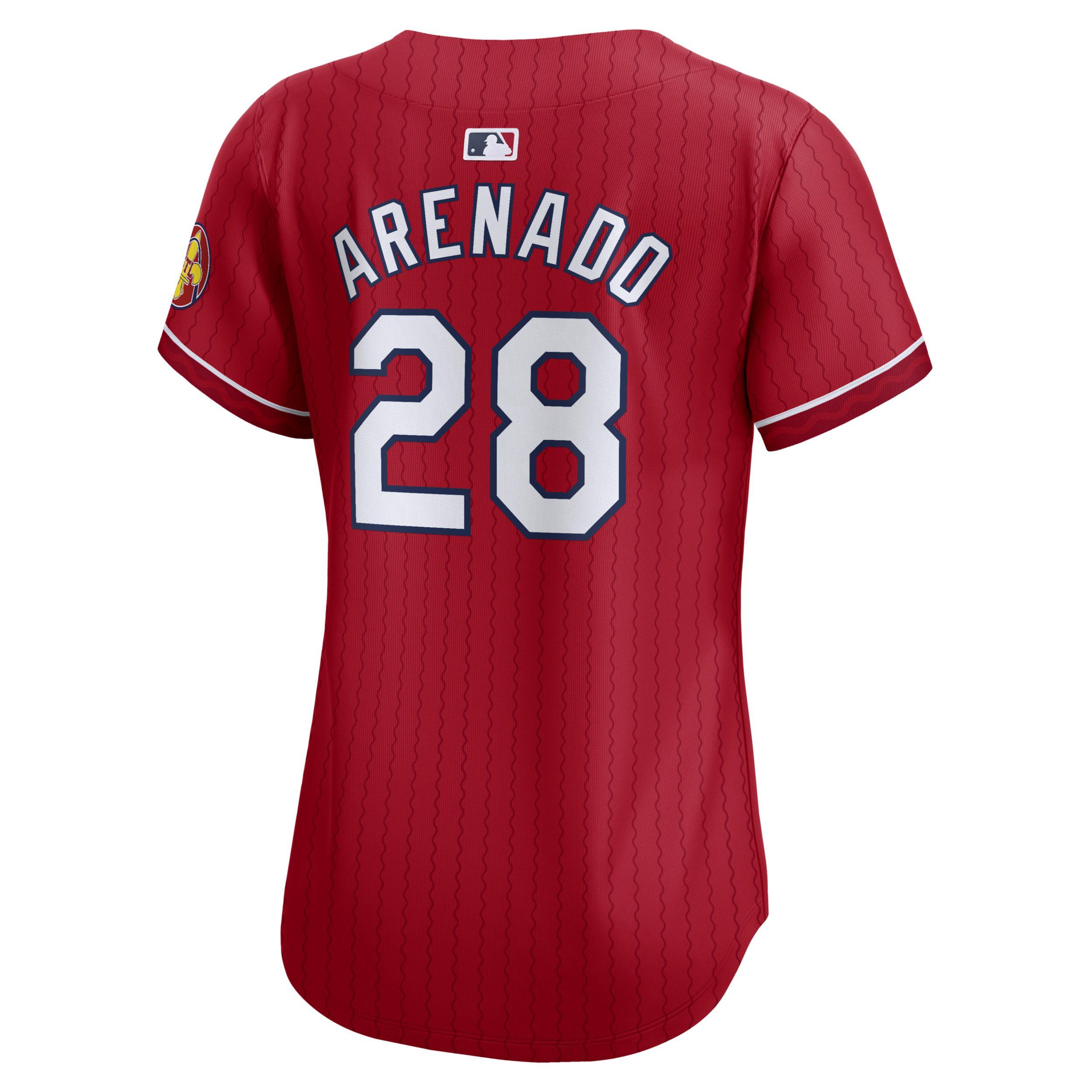 Nolan Arenado St. Louis Cardinals City Connect Nike Women's Dri-FIT ADV MLB Limited Jersey Product Image