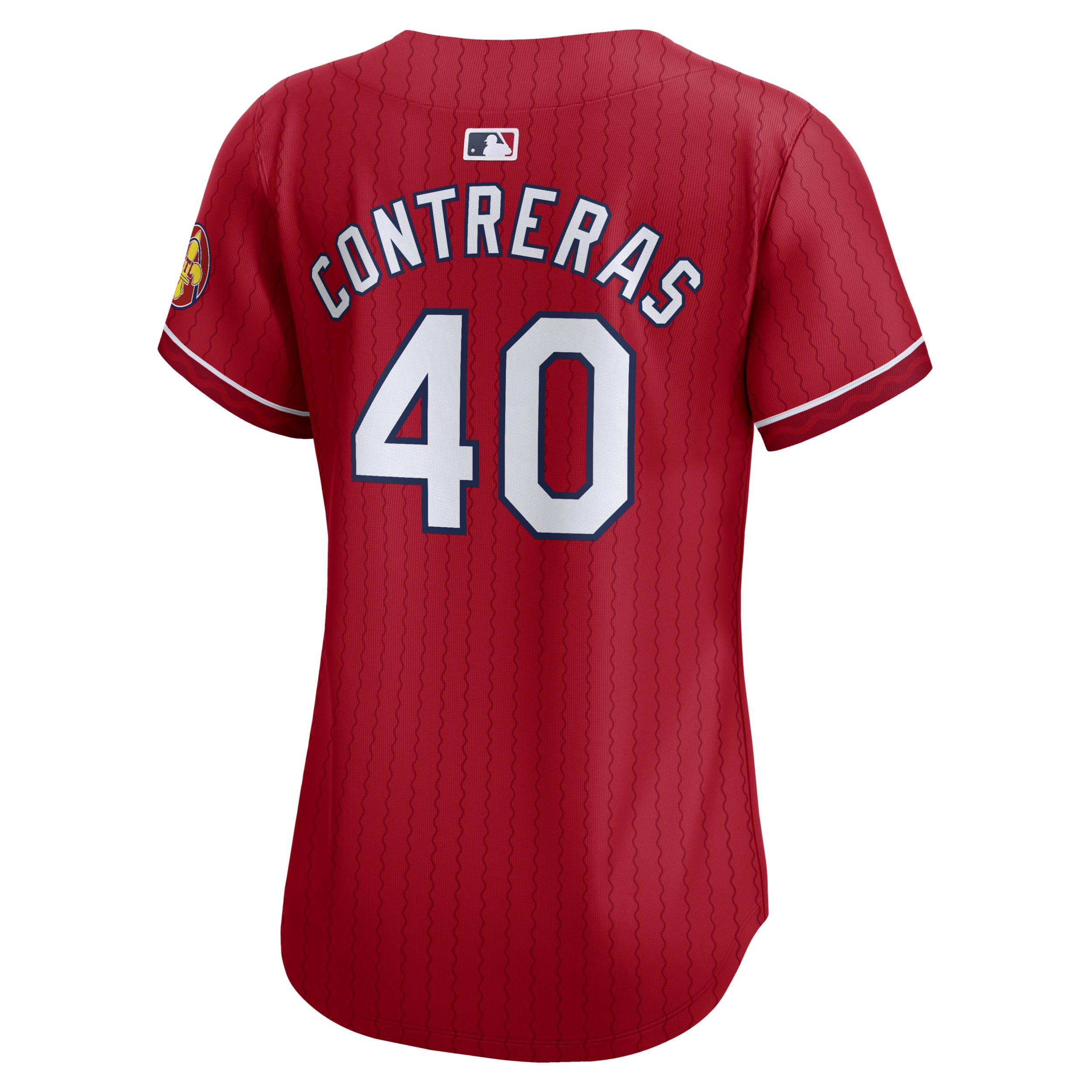 Willson Contreras St. Louis Cardinals City Connect Nike Women's Dri-FIT ADV MLB Limited Jersey Product Image