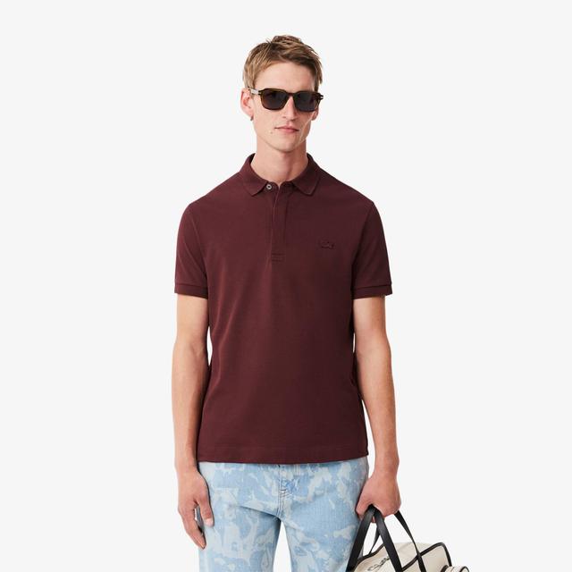 Regular Fit Paris Stretch Piqué Polo Shirt Product Image