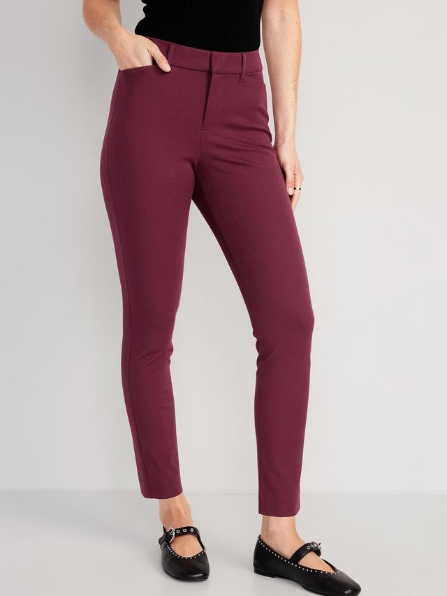 High-Waisted Pixie Skinny Ankle Pants Product Image