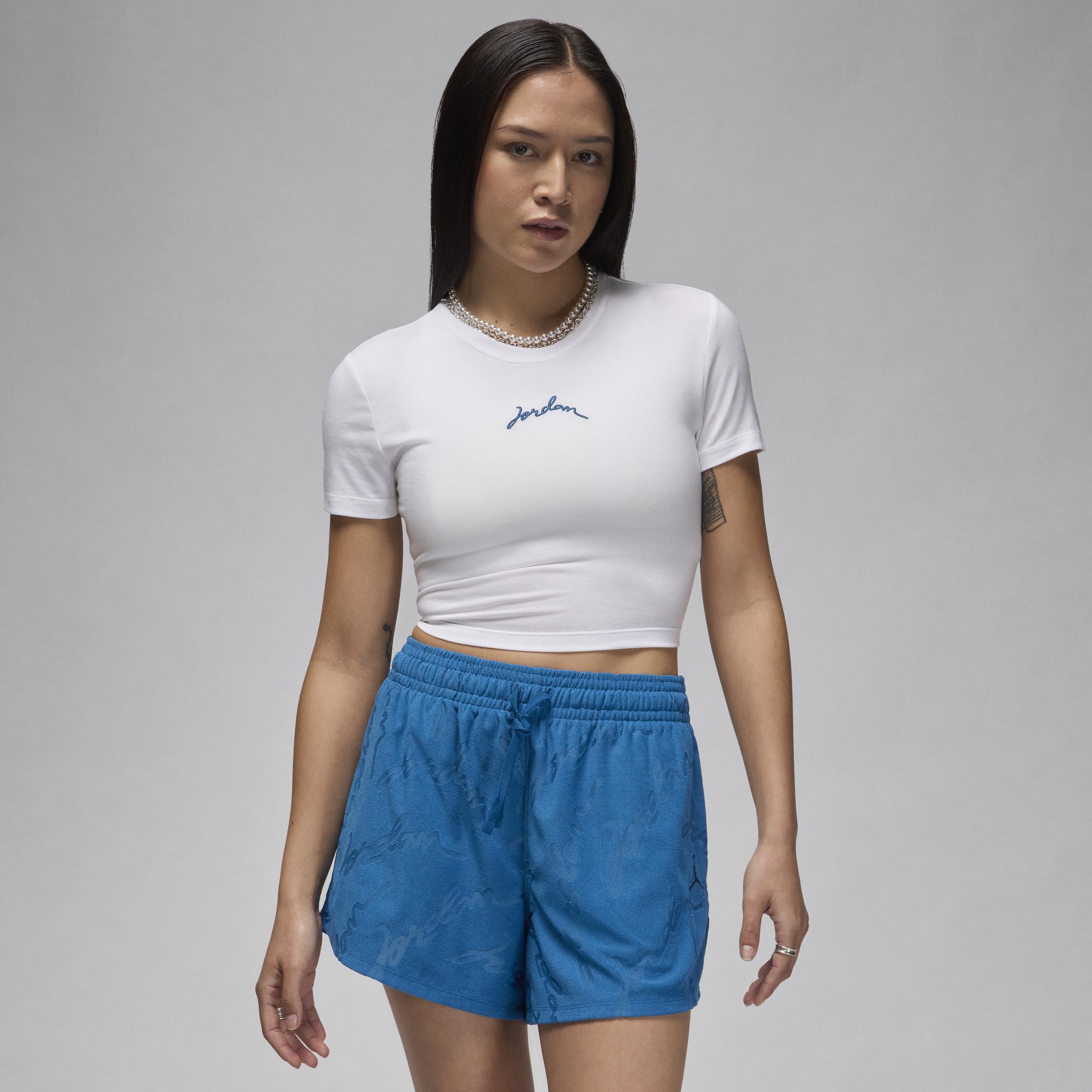 Womens Jordan Slim Cropped T-Shirt product image