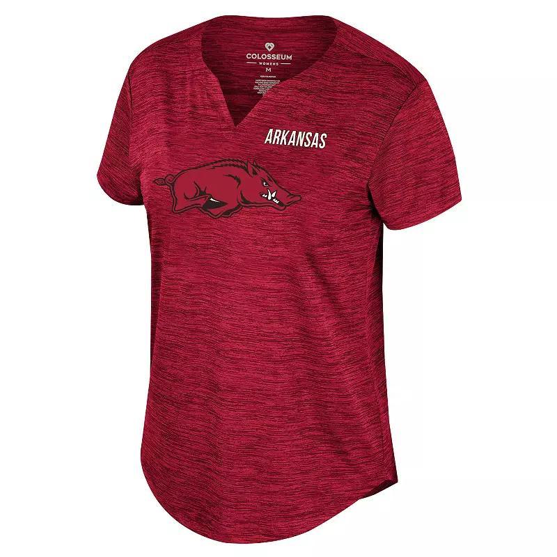 Womens Nebraska Cornhuskers Notch Neck T-Shirt Product Image