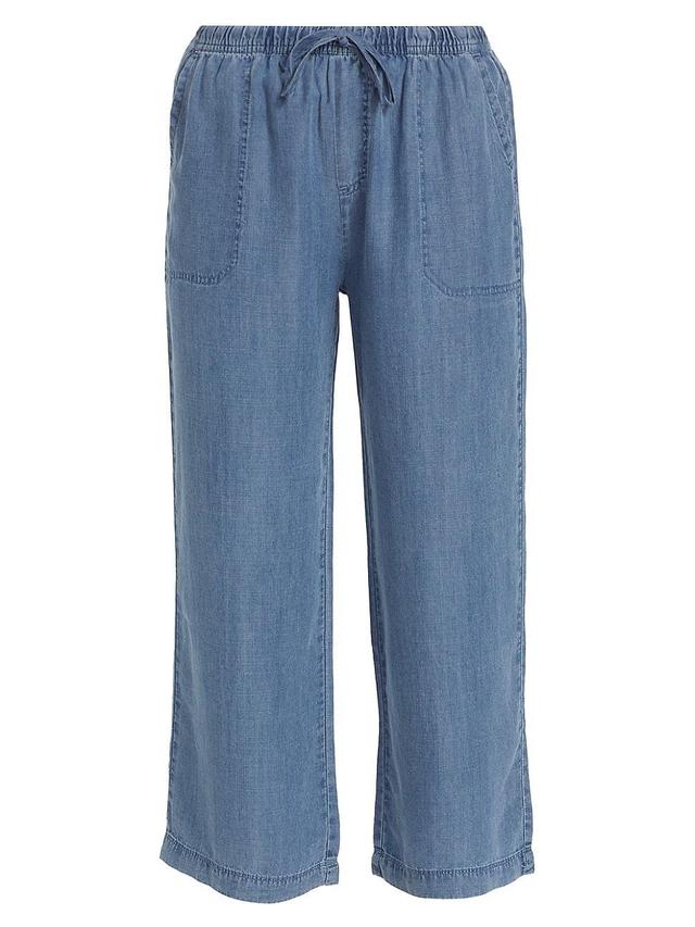 Splendid Angie Tie Waist Chambray Pants Product Image