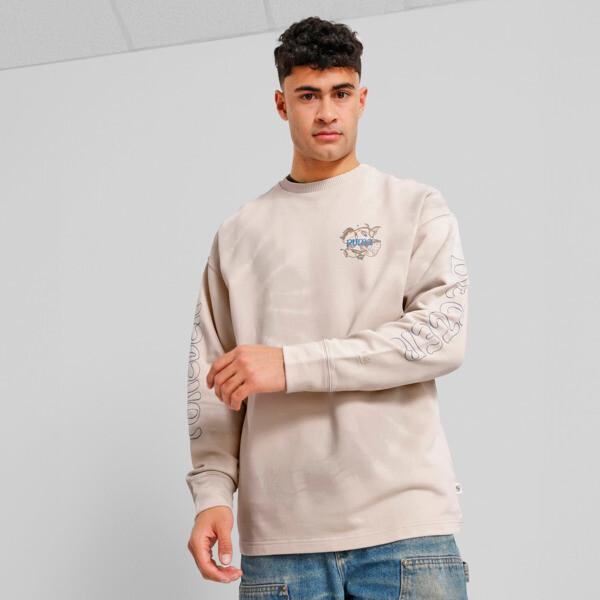 PUMA DOWNTOWN RE:PLACE Men's Sweatshirt Product Image