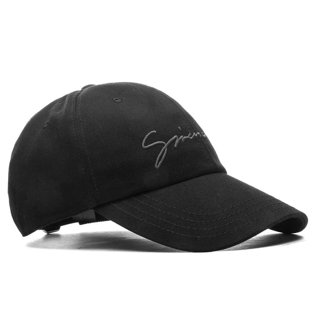 Embroidered Cap - Black Male Product Image