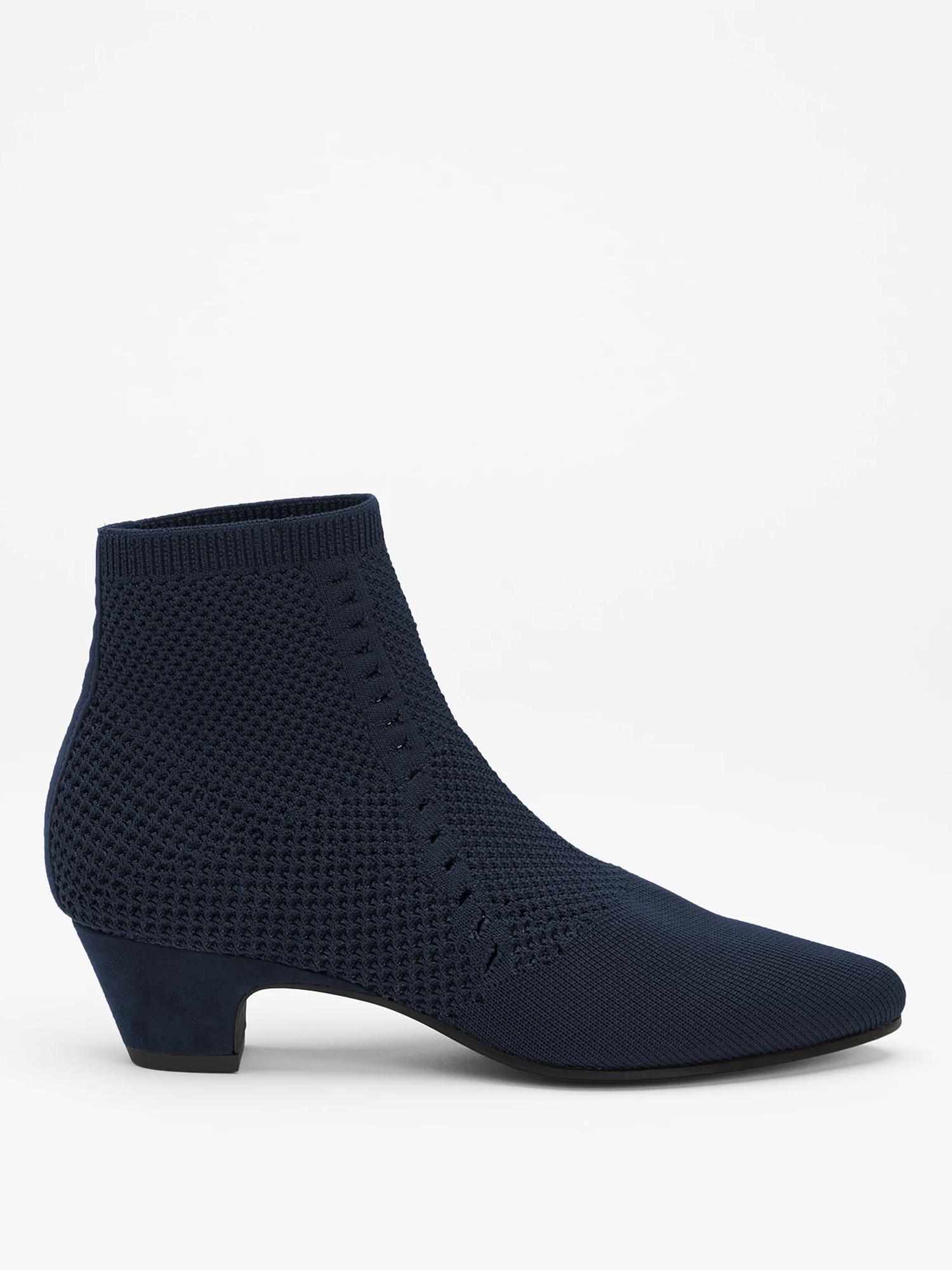 EILEEN FISHER Purl Recycled Stretch Knit Bootiefemale Product Image