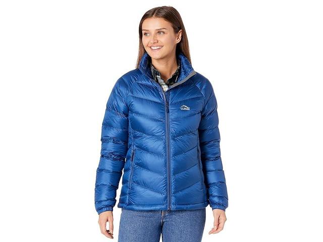 L.L.Bean Petite Ultralight 850 Down Jacket (Ocean ) Women's Clothing Product Image