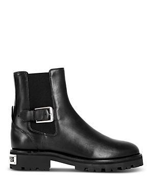 The Kooples Womens Pull On Buckled Chelsea Boots Product Image