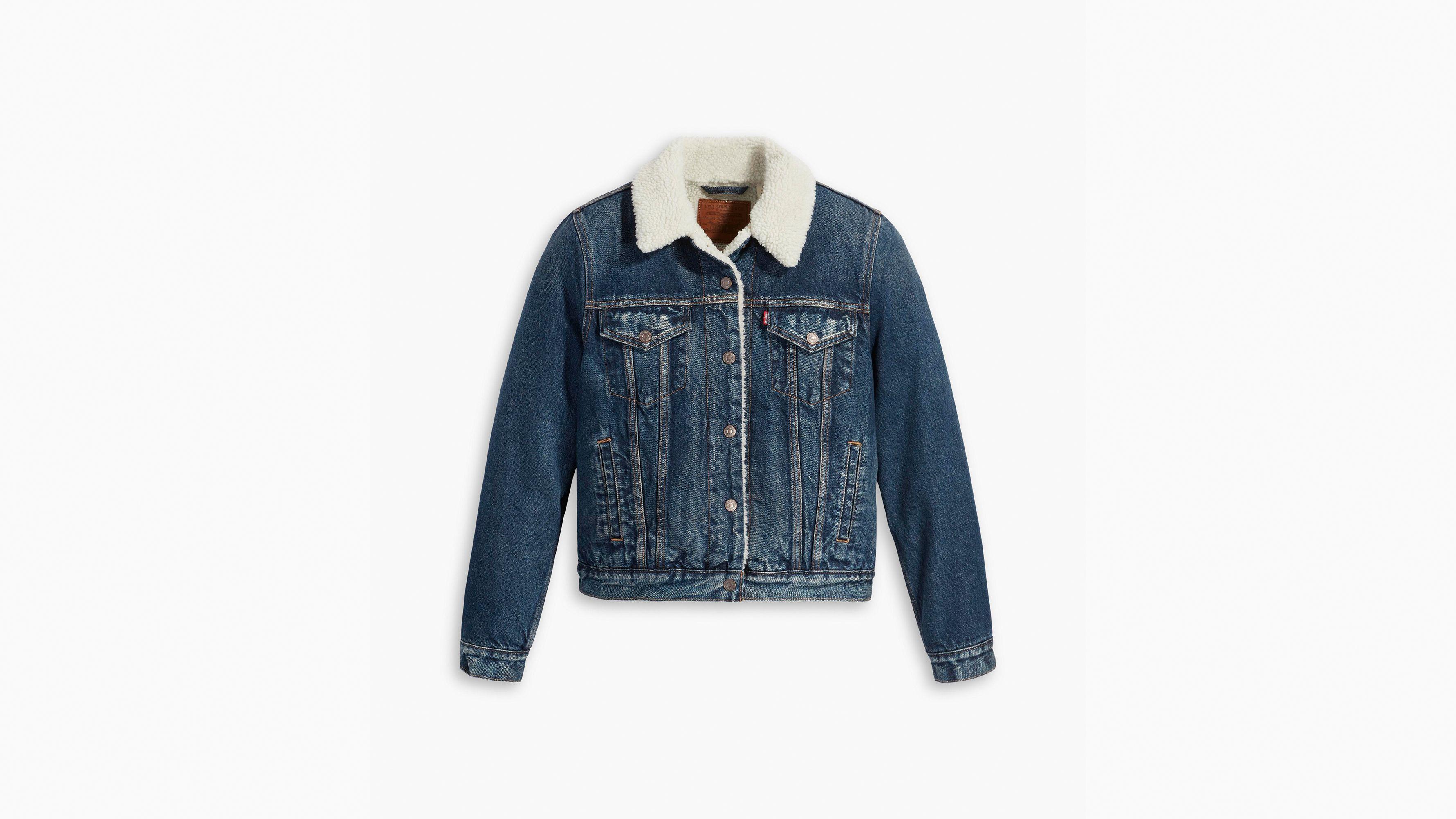 Levi's Sherpa Trucker Jacket - Women's Product Image