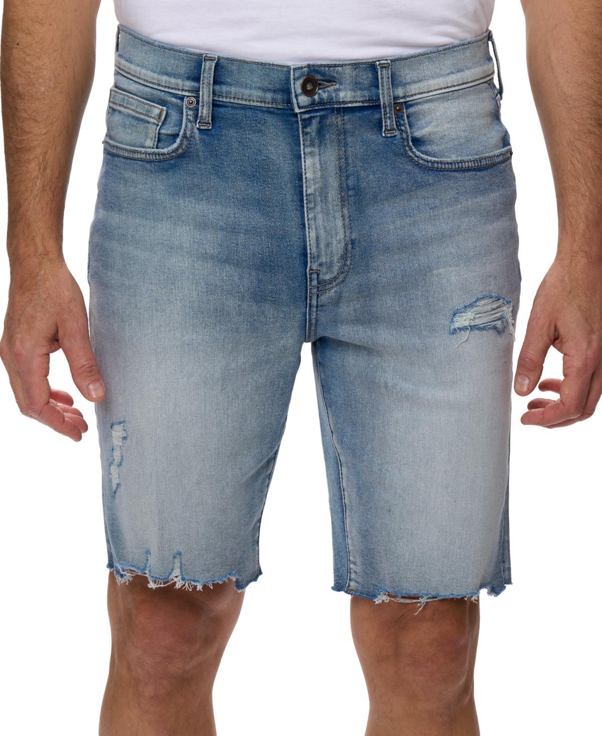 Lazer Mens Slim-Fit Stretch 9-1/2 Denim Shorts Product Image