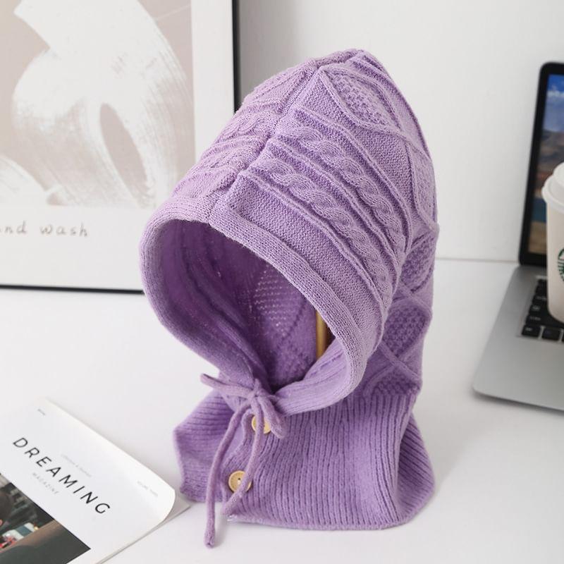 Patterned Knit Balaclava product image