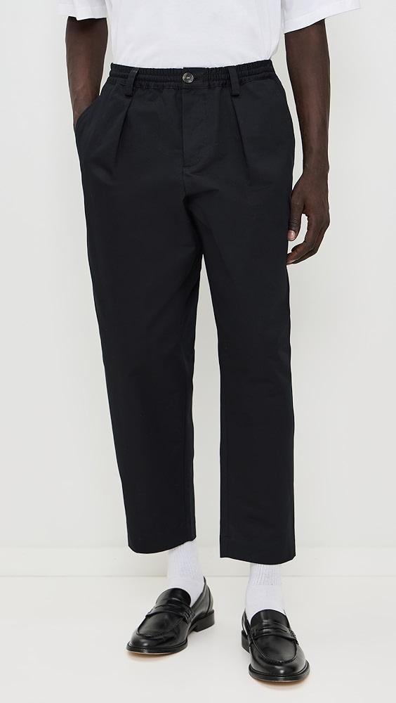 Marni Cotton Gabardine Trousers | Shopbop Product Image