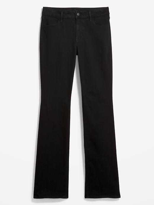 Mid-Rise Wow Boot-Cut Jeans Product Image