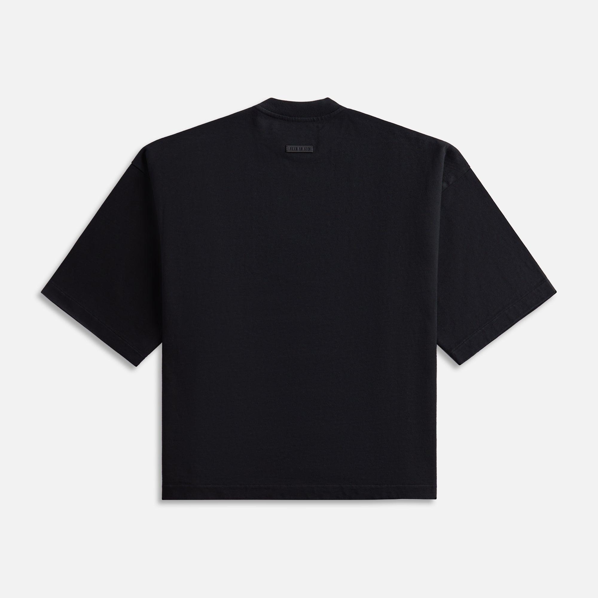 Fear of God Airbrush 8 Tee - Black Male Product Image