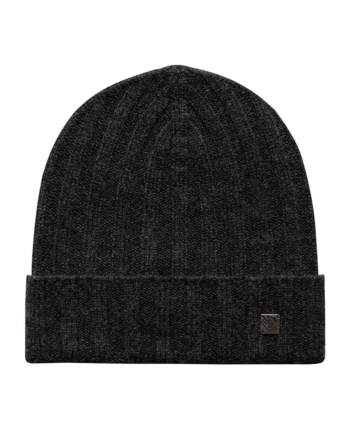 Mens Luxury Knit Beanie Hat Product Image