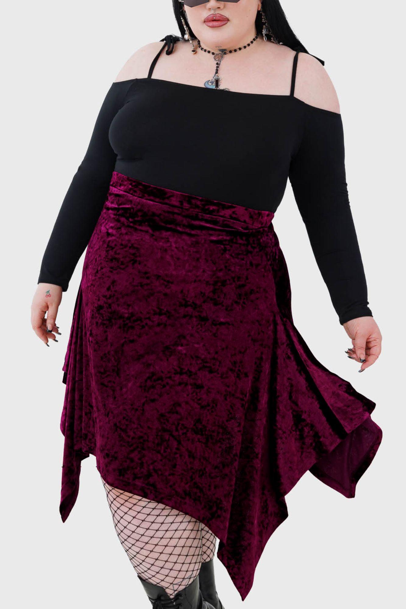 Tinted Sorrow Skirt [PLUS] Female Product Image