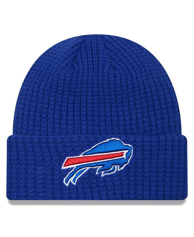 Mens New Era Royal Buffalo Bills Prime Cuffed Knit Hat Product Image